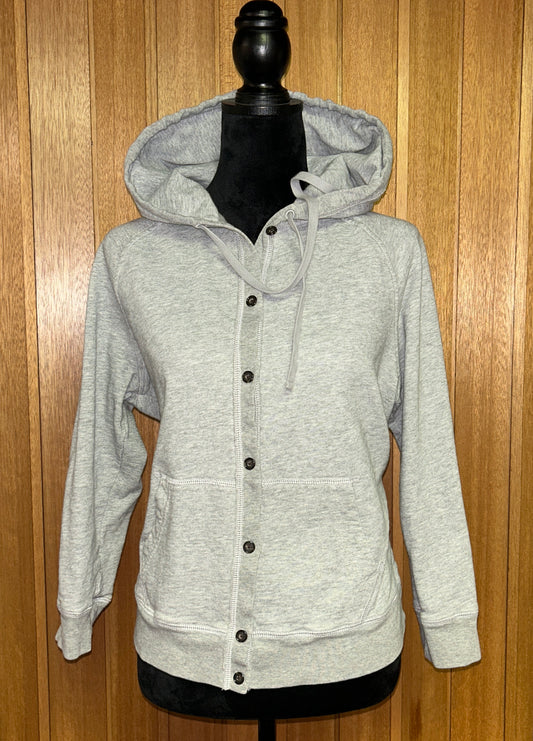 J.Crew Rumpled French Terry Hooded Cardigan – Size XL (regular)