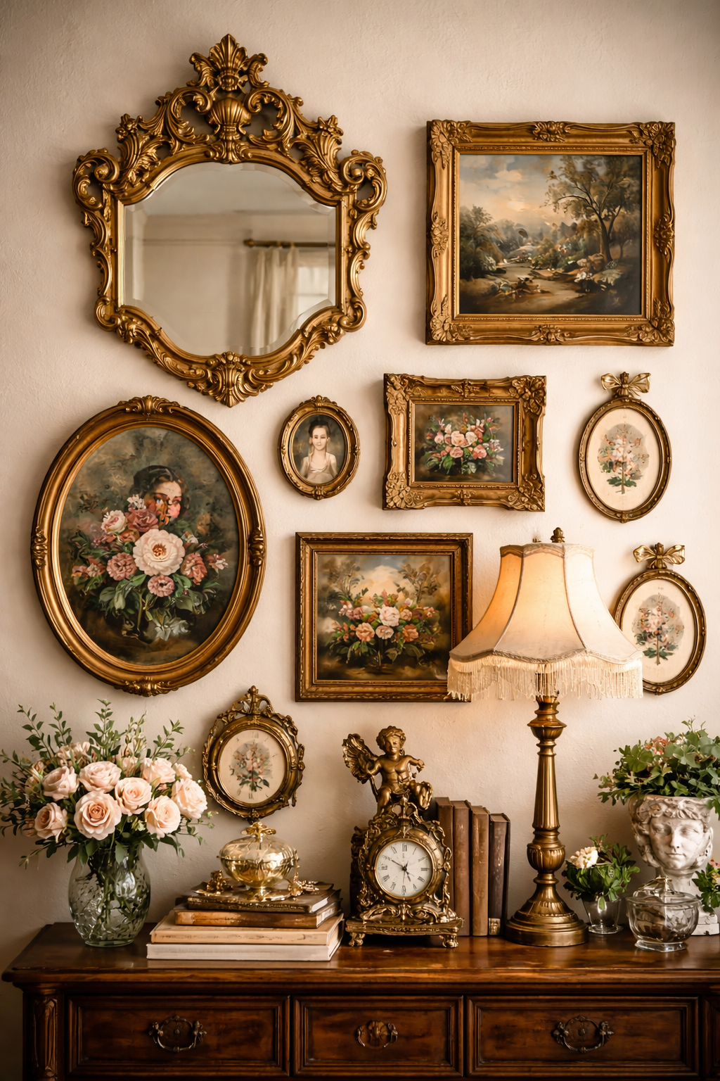 Vintage Wall Decor & Hanging Art