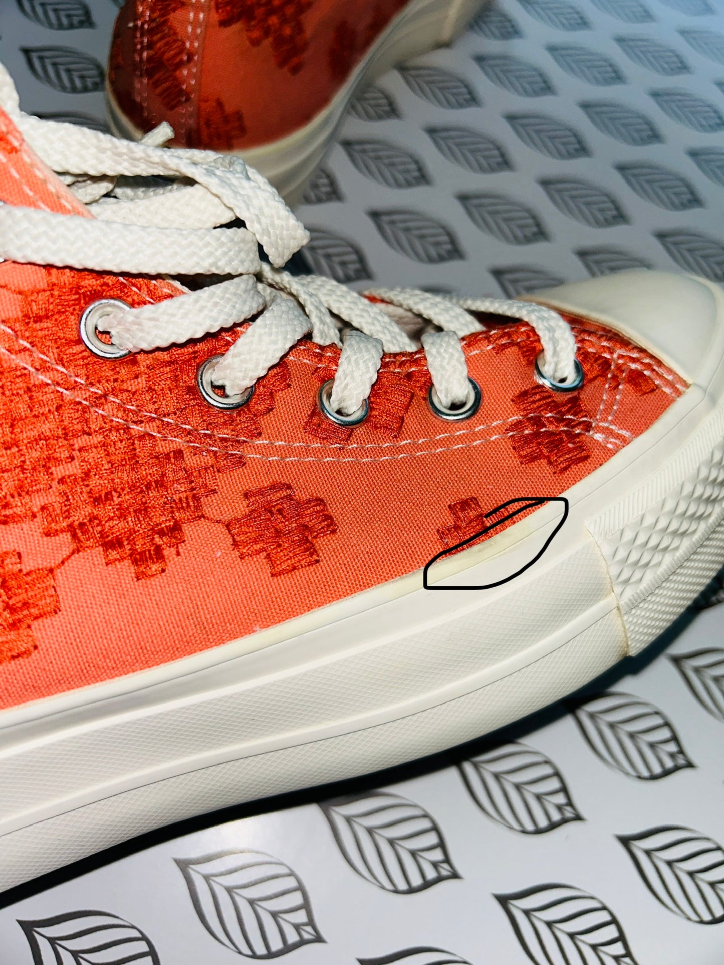 Converse Chuck Taylor All Star Lift High Bright Madder - Size 8