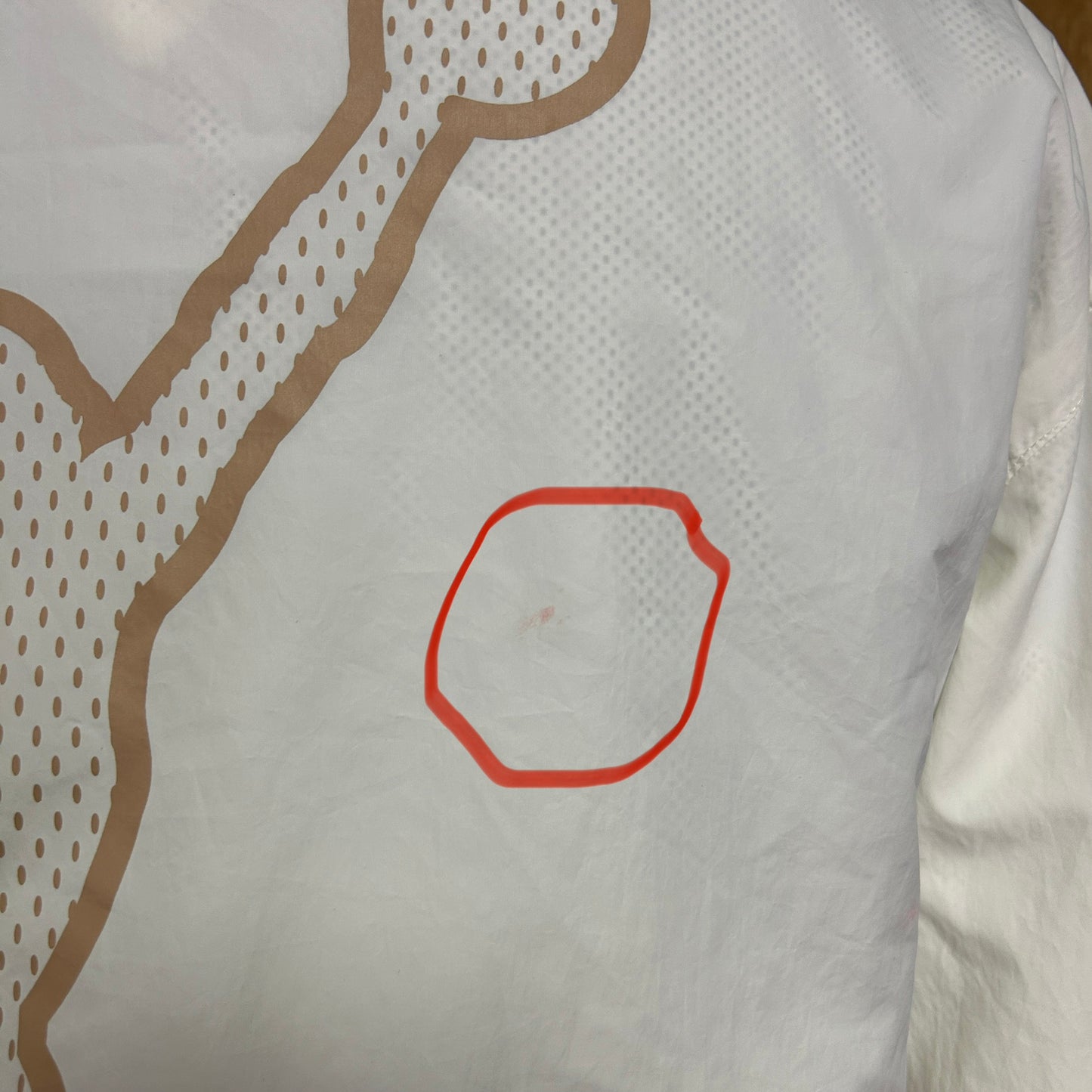Nike Jordan Flight Windbreaker Jacket White Youth Large Jumpman Snap Front