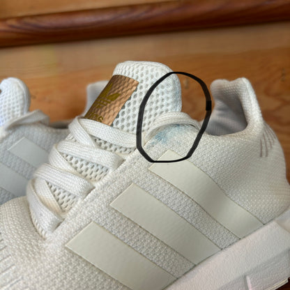 Adidas Swift Run White Knit Running Shoes Sneakers Men’s US 9 EG9492 Athletic