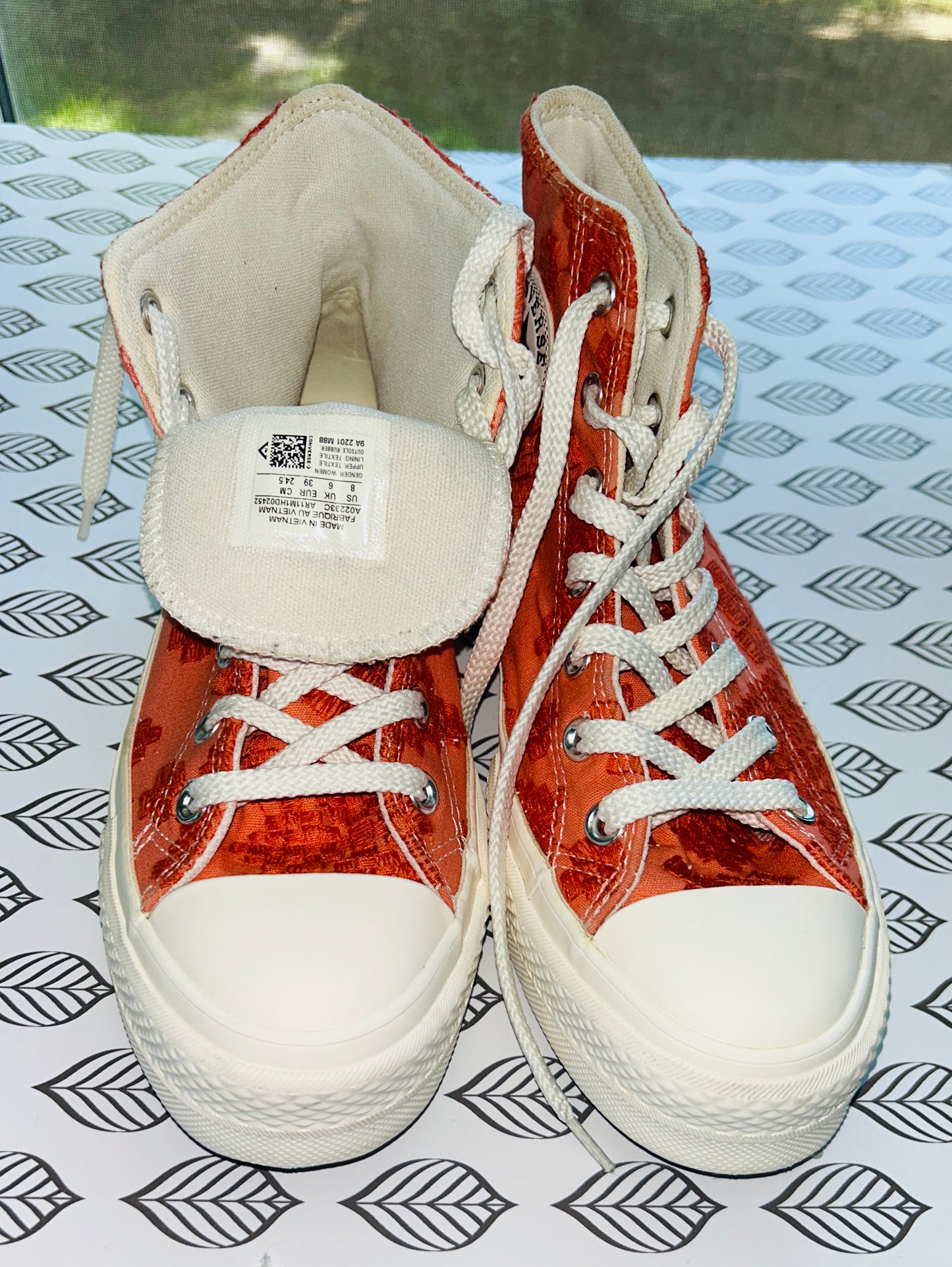 Converse Chuck Taylor All Star Lift High Bright Madder - Size 8