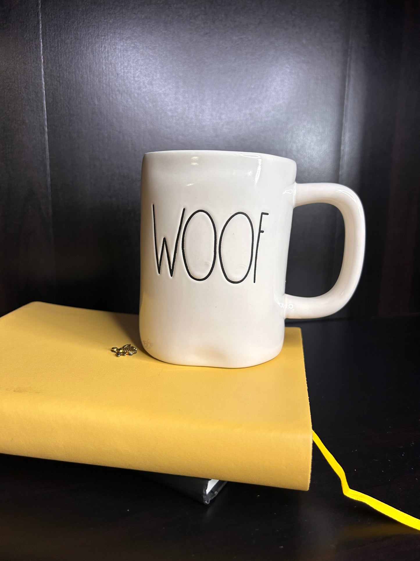 Rae Dunn "WOOF" Dog Lover Mug - Artisan Collection