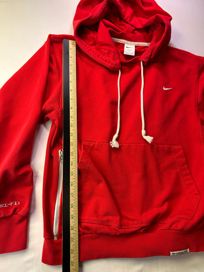 Nike Men’s Dri-Fit Standard Issued Pullover Hoodie Red Size S