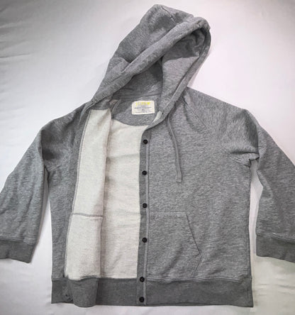 J.Crew Rumpled French Terry Hooded Cardigan – Size XL (regular)