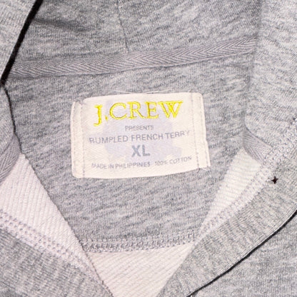 J.Crew Rumpled French Terry Hooded Cardigan – Size XL (regular)