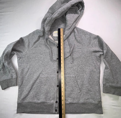 J.Crew Rumpled French Terry Hooded Cardigan – Size XL (regular)