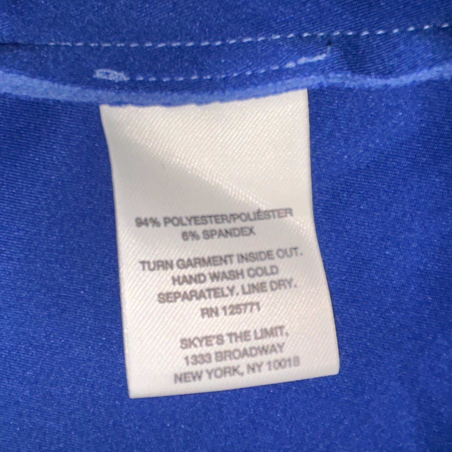 Skye's The Limit Women's XL Blue Faux Suede Button Front Jacket