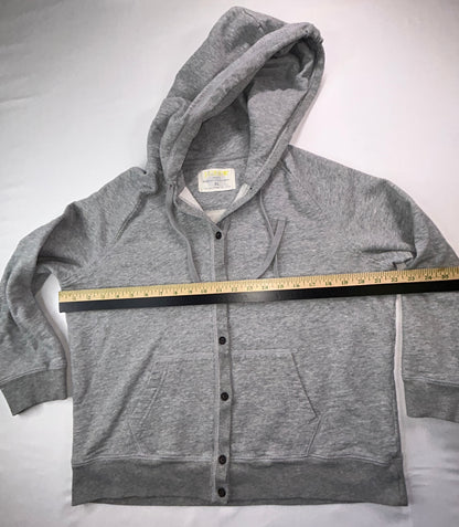 J.Crew Rumpled French Terry Hooded Cardigan – Size XL (regular)