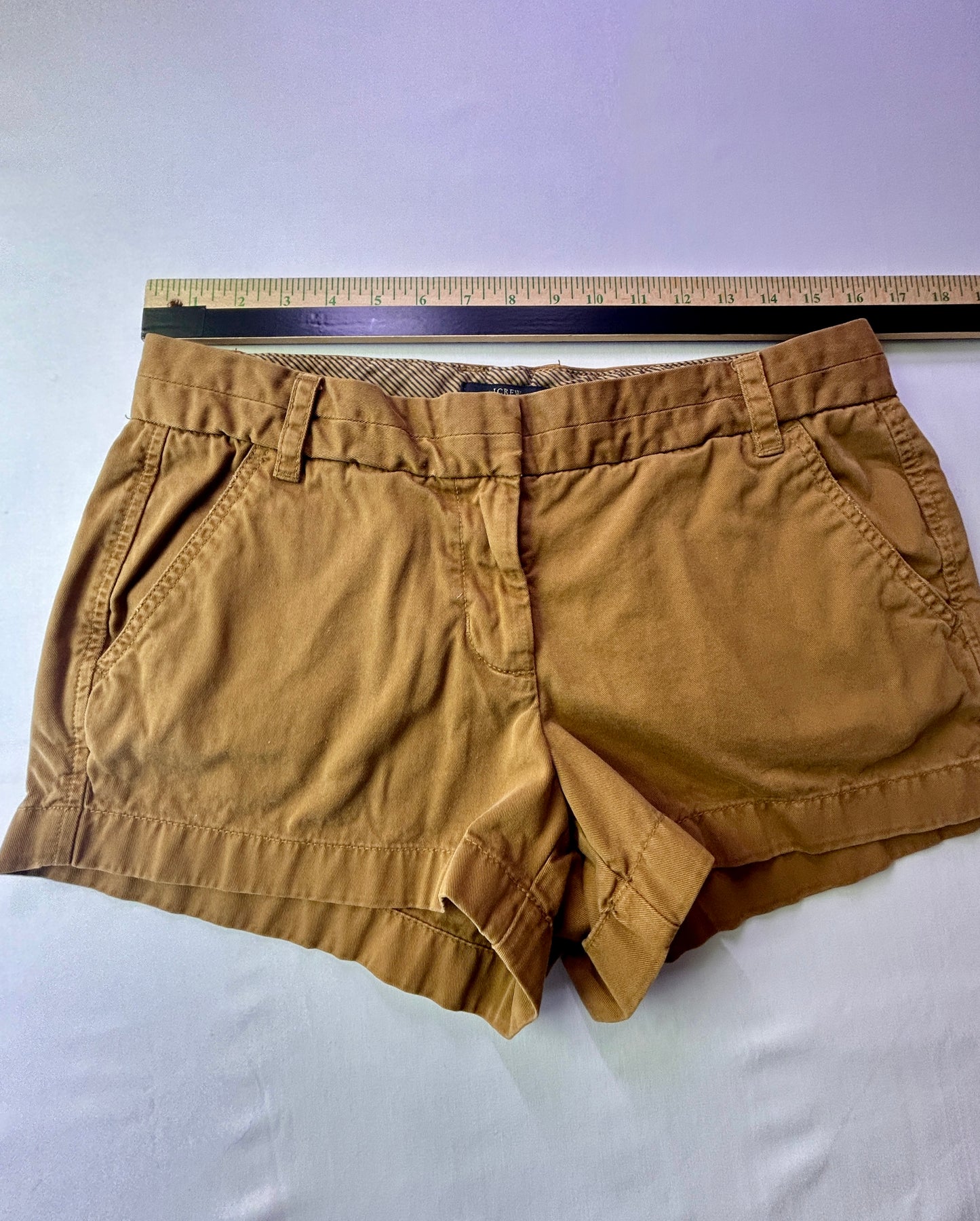 J.Crew Chino Shorts Women’s Size 8 Brown