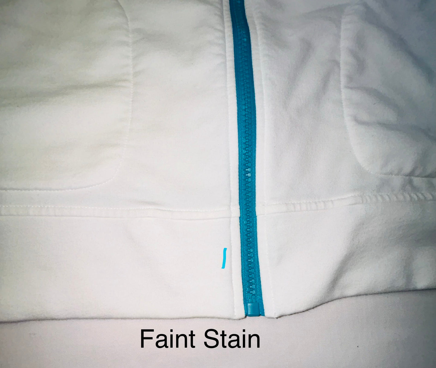 Lauren Ralph Lauren Active Jacket Womens 1X White Blue Full Zip Mock Neck Athletic