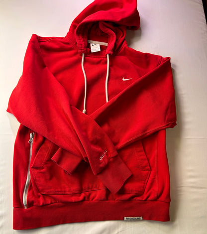 Nike Men’s Dri-Fit Standard Issued Pullover Hoodie Red Size S