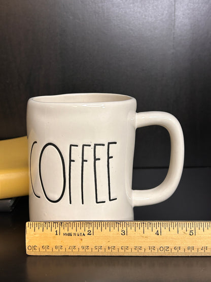 Rae Dunn COFFEE Mug - Farmhouse Coffee Bar Decor