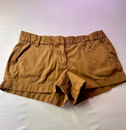 J.Crew Chino Shorts Women’s Size 8 Brown