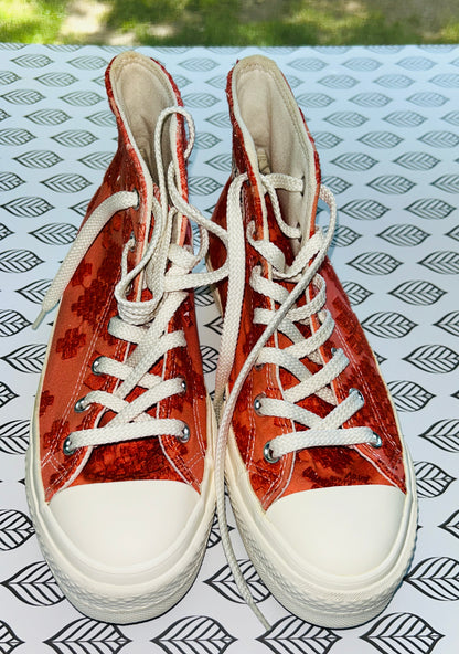 Converse Chuck Taylor All Star Lift High Bright Madder - Size 8