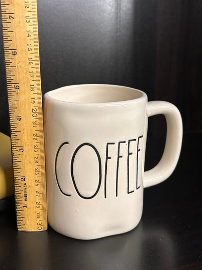Rae Dunn COFFEE Mug - Farmhouse Coffee Bar Decor