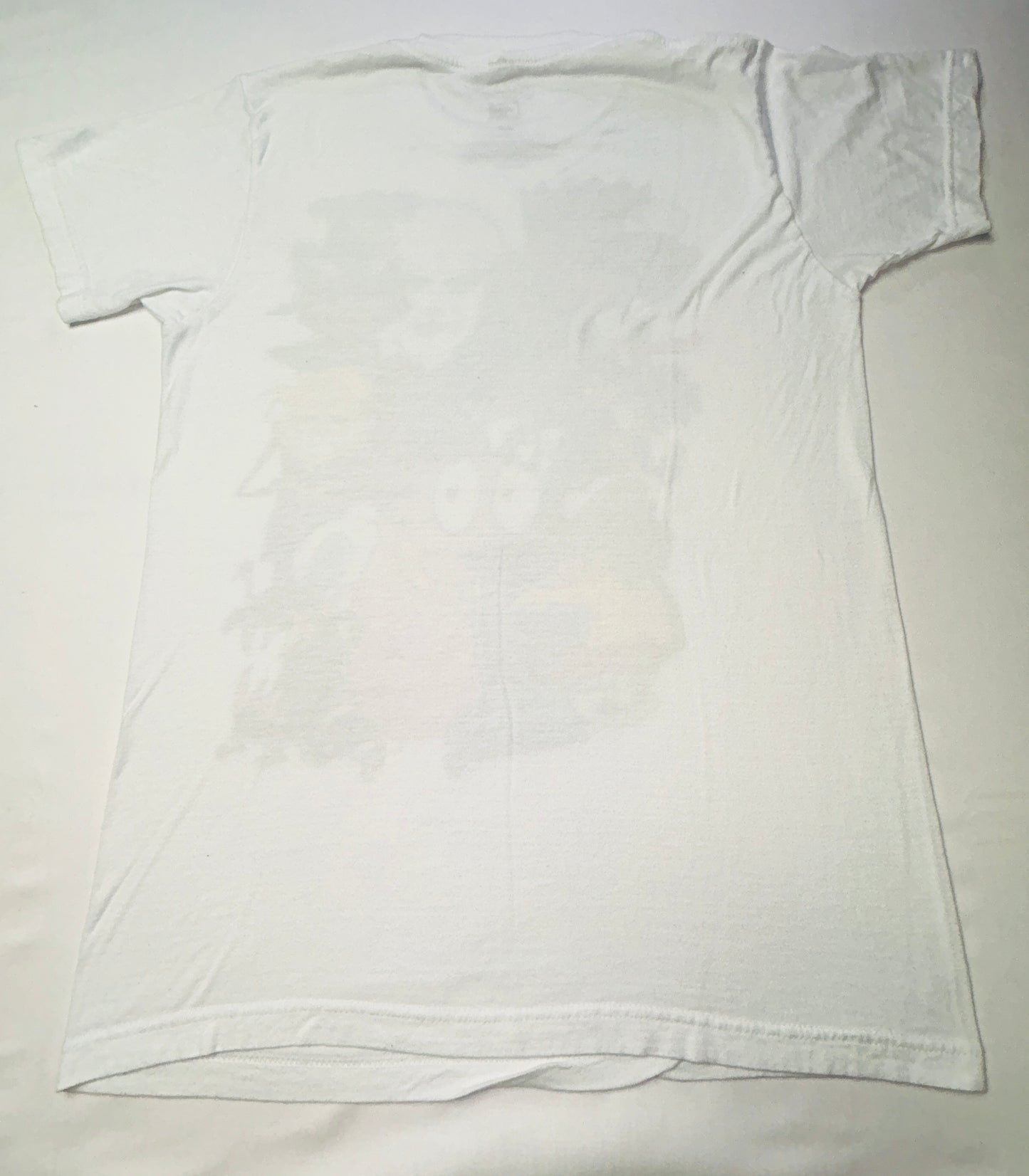 Courage The Cowardly Dog Cartoon Network Graphic T Shirt White Small