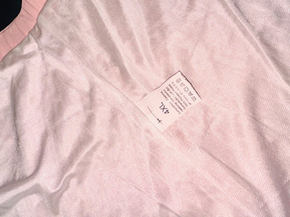 Pink Velvet Sequence Long Skirt Size 4xl